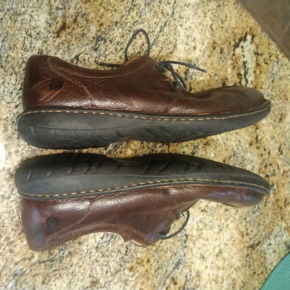 Born Men's Ridgeway Split Toe Pebbled Leather Lace Up Oxford US 13 M H 11806 - Picture 8 of 12